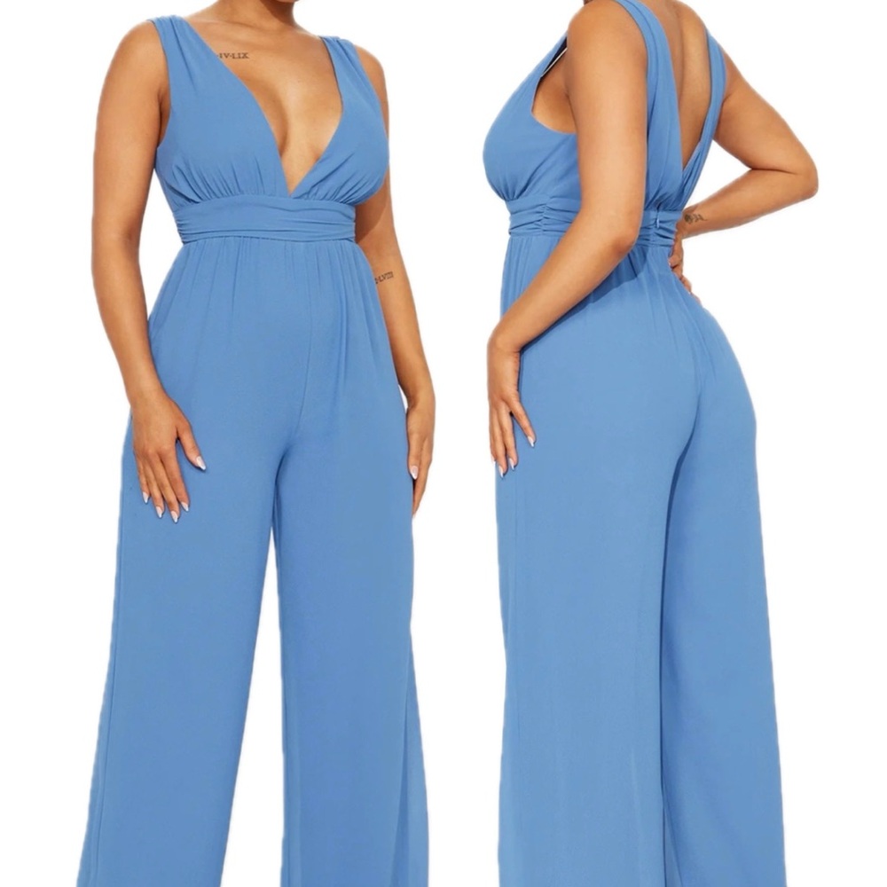 Light Blue Jumpsuit